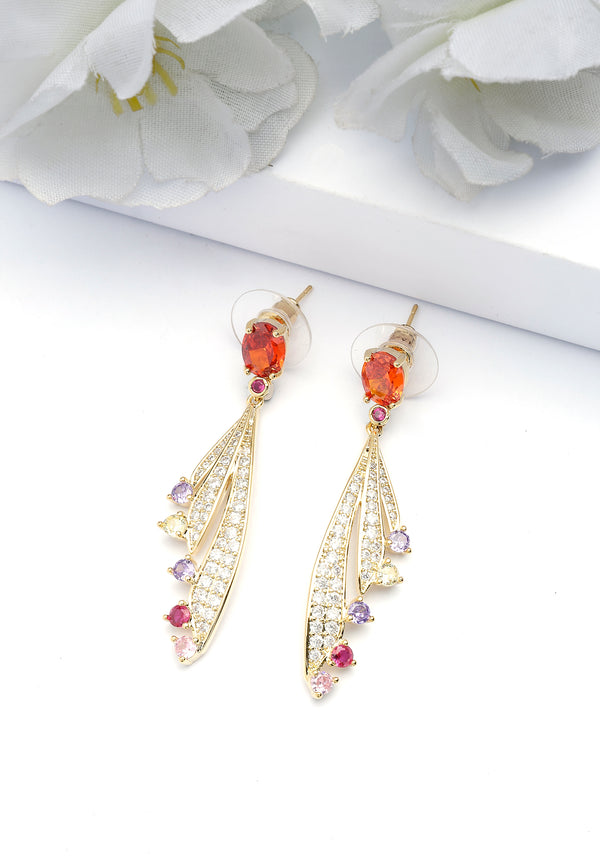 Boucles d'oreilles en plumes